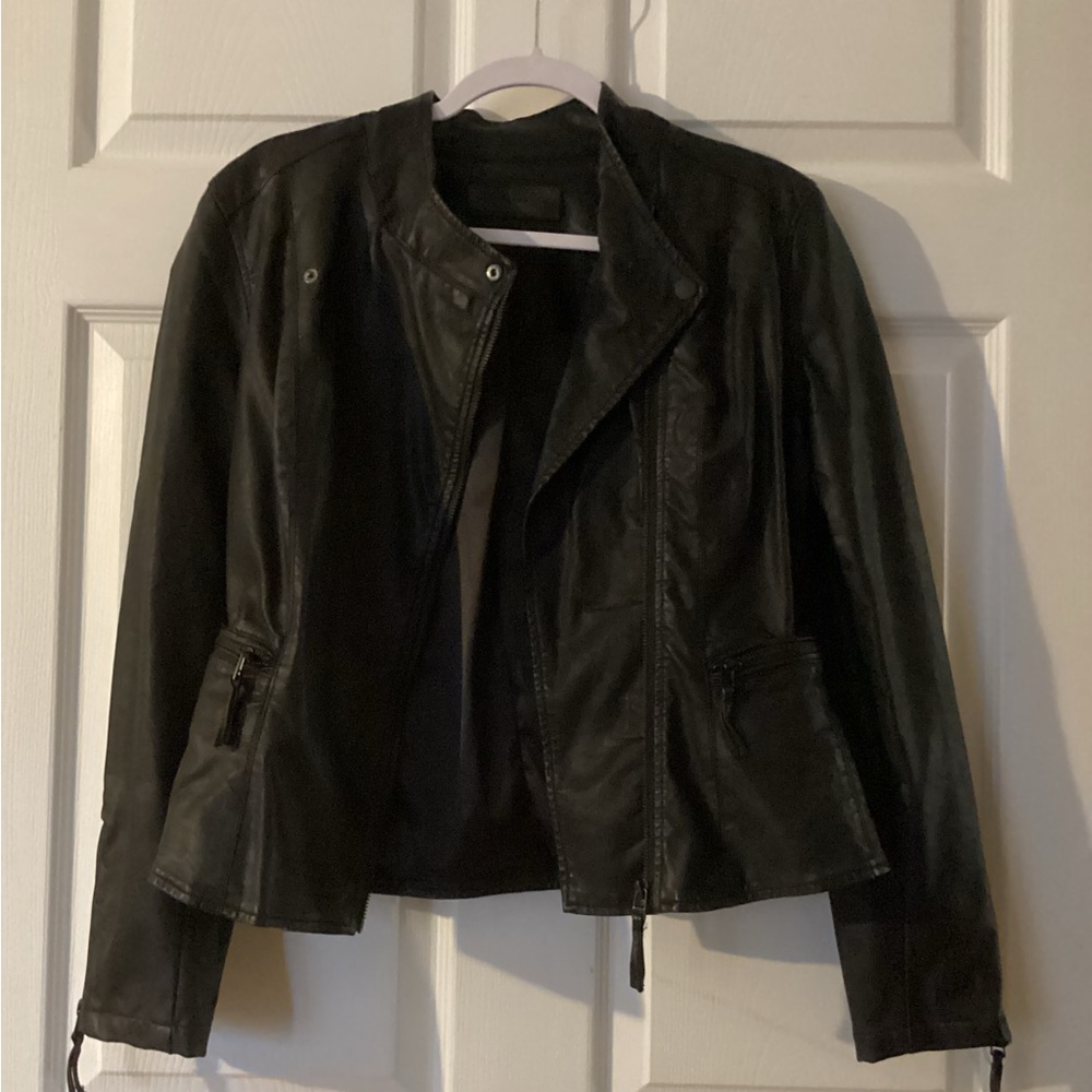 Leather jacket